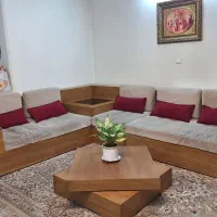 مبل ۷ نفره طرح ال کاملا سالم