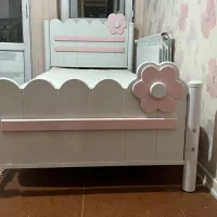 تخت خواب یک نفره دخترانه وکیوم