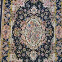 فرش زرع و نیم چله ابریشم