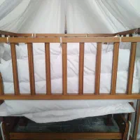 تخت گهواره ای کودک|تخت و صندلی بچه|قائمشهر, |دیوار