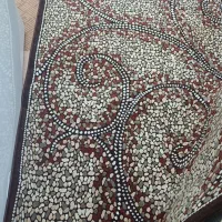 سه تا قالیچه گرد یه پادری وفرش وچه فرش کودک