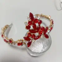 سفارش انواع تل کریستال و تاج و سنجاق شینیون|زیورآلات و اکسسوری|رشت, خواهر امام|دیوار