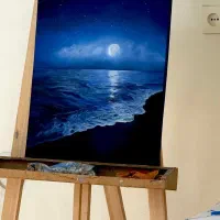 تابلو رنگ روغن|تابلو، نقاشی، عکس|اصفهان, سرشبادران|دیوار