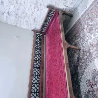 تخت سنتی چوبی روسی همراه با فرش|مبلمان خانگی و میز عسلی|تهران, مطهری|دیوار