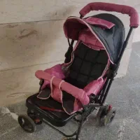 کالسکه دخترانه فروشی سالم درحد