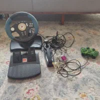 فرمان گیم برای کامپیوتر همراه پدال و دنده|کنسول، بازی ویدئویی و آنلاین|لاهیجان, کوی آزادگان|دیوار