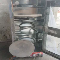 تنورگازی استیل دوطبقه ساج‌ بزرگ دو چدن|اجاق گاز و لوازم برقی پخت‌وپز|تهران, مظاهری|دیوار