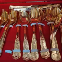 سرویس ۱۷ پارچه چایی خوری مرغی|ظروف سرو و پذیرایی|اصفهان, مفتح|دیوار