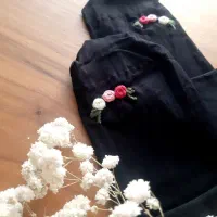 جوراب گلدوزی شده