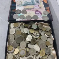 سکه و اسکناس کاغذی قدیمی