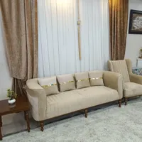 مبلمان چستر هشت نفره|مبلمان خانگی و میز عسلی|گلبهار, |دیوار