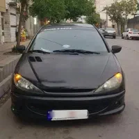 پژو 206 مشکی متالیک مدل 82 تیپ 2