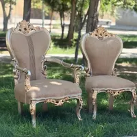 کار دسته چوبی ۹نفره با میز جلو مبلی وشیشه|مبلمان خانگی و میز عسلی|اصفهان, ماشاده (رهنان)|دیوار