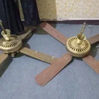 پنکه سقفی چوبی