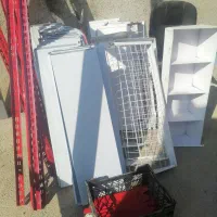 یخچال ایستاده 4 در، قفسه با پایه کامل|فروشگاه و مغازه|چهارباغ, |دیوار