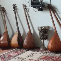 ساز آذربایجانی قوپوز|سازهای سنتی|کلیبر, |دیوار