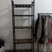 بند رخت ورگال لباس|کتابخانه، شلف، قفسه‌های دیواری|نیشابور, تیپ زرهی ۲۱  امام رضا (ع)|دیوار