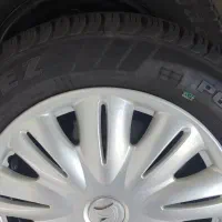 یک جفت لاستیک ۱۹۵ دور ۱۵ و یک جفت لاستیک ۱۸۵ دور۱۵