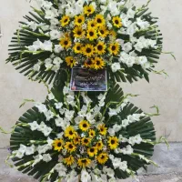 گل ترحیم تاج گل تسلیت وافتتاحیه