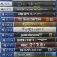 بازیps4ps5آنچارتدeldenring رددgtaدارک سولزpesکالاف