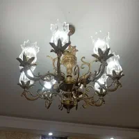 لوستر تمام برنز|لوستر و چراغ آویز|تهران, قلهک|دیوار