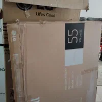 کارتون تلوزیون و یخچال LG