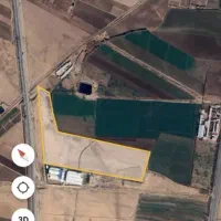 ۱۸ هکتار صنعتی با چاه ۲۵ مترمکعب بر اتوبان|فروش دفتر صنعتی، کشاورزی، تجاری|تاکستان, |دیوار