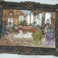 تابلو شام آخر قیمت 2میلیون تومان|تابلو، نقاشی، عکس|اقبالیه, |دیوار