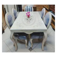 میز نهار خوری ۶ نفره مدل منبت