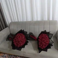 گل ربانی دسته گل باکس گل تک شاخه|گل مصنوعی|خاوران, |دیوار