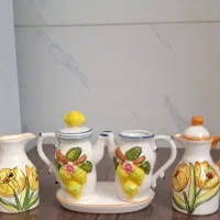 مجسمه چینی،بوقلمو چینی،آبلیموخوری،بطری،سطل آشغال|مجسمه، تندیس، ماکت|ری, دولت‌آباد|دیوار