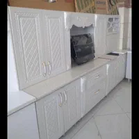 کابینت آماده بدنه فلزی در چوبی ۶ متری کامل|مصالح و تجهیزات ساختمان|ساوه, |دیوار