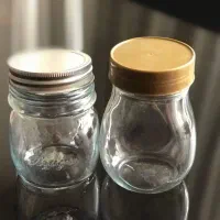 فروش عمده بانکه شیشه ای کوچک تعداد بالا