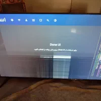 تلویزیون 65 اینچ شکسته استوا