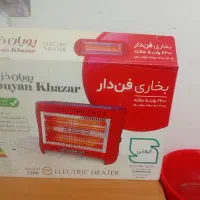 بخاری برقی لامپ شیشه ای کم مصرف