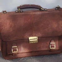 کیف دانشجویی چرم شتر
