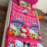 باسلام تخت تک نفره و کتابخونه  در حد نو