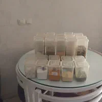 تعدادی بانکه حبوبات وادویه