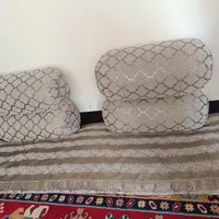 دو عدد کناره پشمی،لبه دار