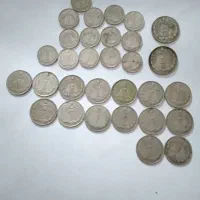 سکه های متنوع وجور قاجار پهلوی اول ودوم برای فروش