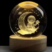 گوی کریستالی چراغ خواب|چراغ خواب و آباژور|گلبهار, شهر جدید گلبهار|دیوار