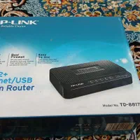 مودم روتر +ADSL2 تی پی لینک مدل TD-8817|مودم و تجهیزات شبکه|تهران, تهرانپارس شرقی|دیوار