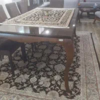 میز ناهارخوری 8 نفره  چوبی برند نیلپر، کاملا نو