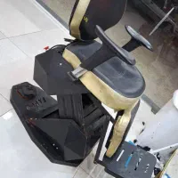 صندلی آرایشگری حرفه ای برقی