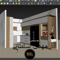 کابینت پیش ساخته دشت چنار کد chenar 2|مصالح و تجهیزات ساختمان|شیراز, محراب|دیوار