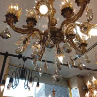 لوستر رز|لوستر و چراغ آویز|تبریز, |دیوار