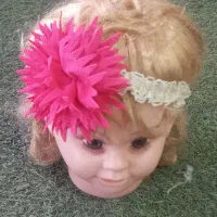 هد دخترانه بچه گانه نوازدی|کفش و لباس بچه|اصفهان, باغ کاران|دیوار