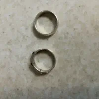 دوعدد حلقه نقره|جواهرات|تبریز, |دیوار