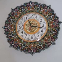 ساعت مینا کاری