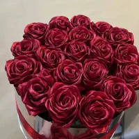 دسته گل و باکس گل روبانی جاودان روز مادر و زن یلدا|گل مصنوعی|رشت, صفاری|دیوار